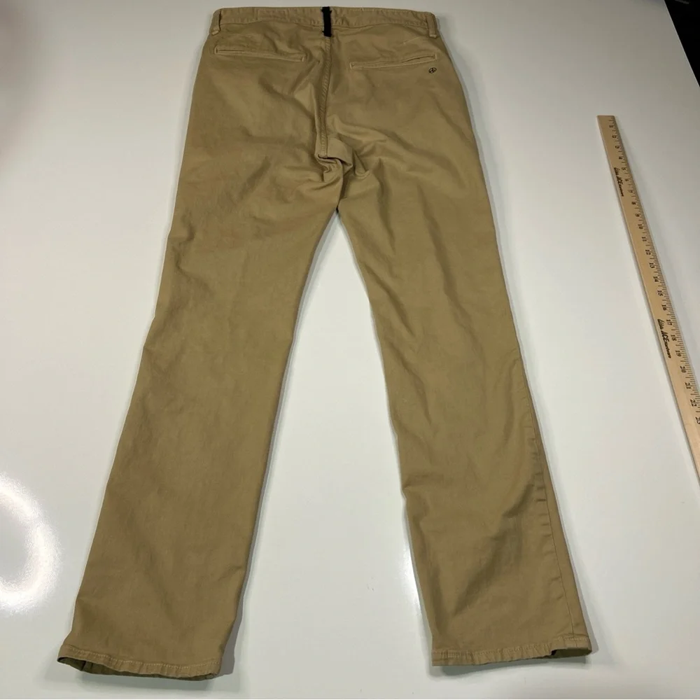 rag & bone Khaki Pants Men’s 32/32 100% Cotton Tan Business Casual Logo